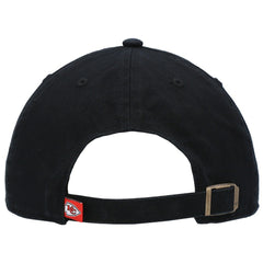 Kansas City Chiefs '47 Clean Up Script Adjustable Hat Black - 47 brand