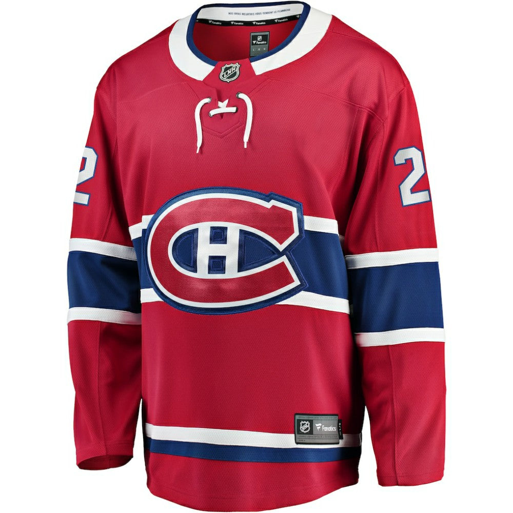 Cole Caufield Montreal Canadiens - Fanatics Home Breakaway Replica Jersey Red