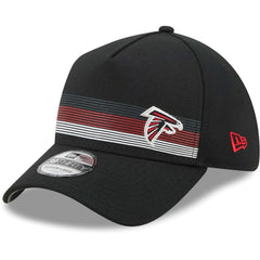 Atlanta Falcons New Era Flawless Stripe 39THIRTY Flex Hat Black - NFL
