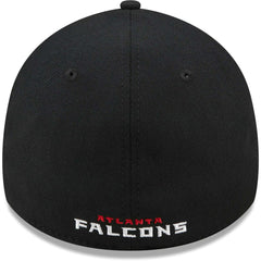Atlanta Falcons New Era Flawless Stripe 39THIRTY Flex Hat Black - NFL