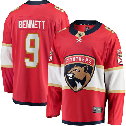 Sam Bennett Florida Panthers Fanatics Home Breakaway Replica Jersey - Red | NHL Jerseys