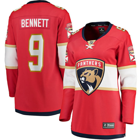 Sam Bennett Florida Panthers Fanatics Women's Home Breakaway Replica Jersey - Red | NHL Jerseys