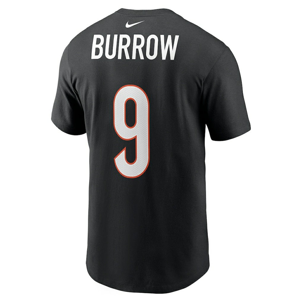 Joe Burrow Cincinnati Bengals Player Name & Number T-Shirt Black - Nike