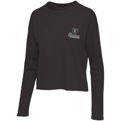 Las Vegas Raiders Junk Food Women's Pocket Thermal Long Sleeve T-Shirt Black - NFL