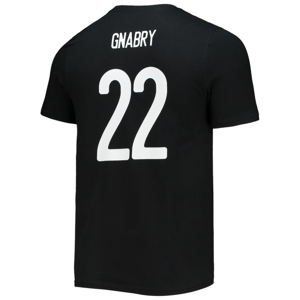 Adidas Serge Gnabry Bayern Munich Amplifier Name & Number T-Shirts - Black