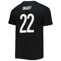 Adidas Serge Gnabry Bayern Munich Amplifier Name & Number T-Shirts - Black