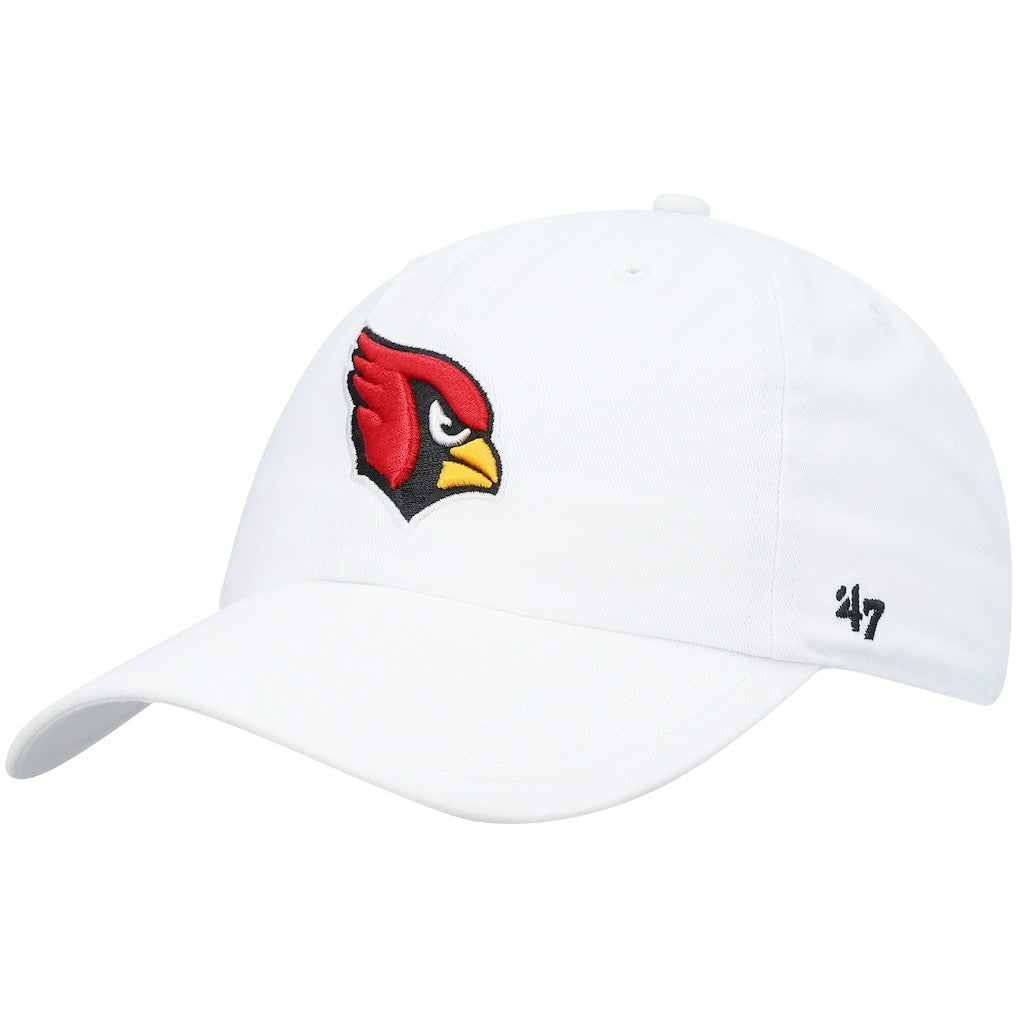 Arizona Cardinals '47 Clean Up Adjustable Hat White - 47 brand