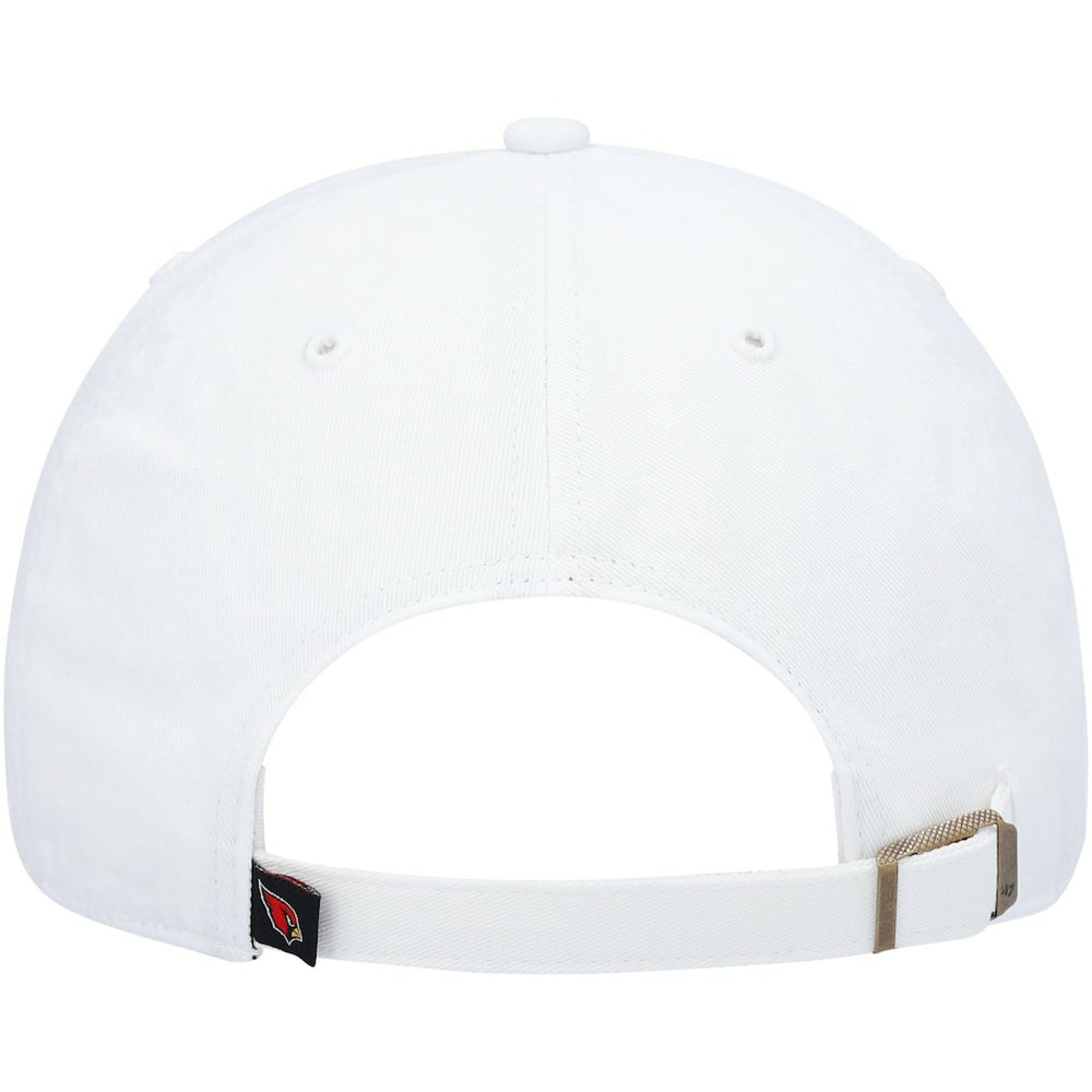 Arizona Cardinals '47 Clean Up Adjustable Hat White - 47 brand