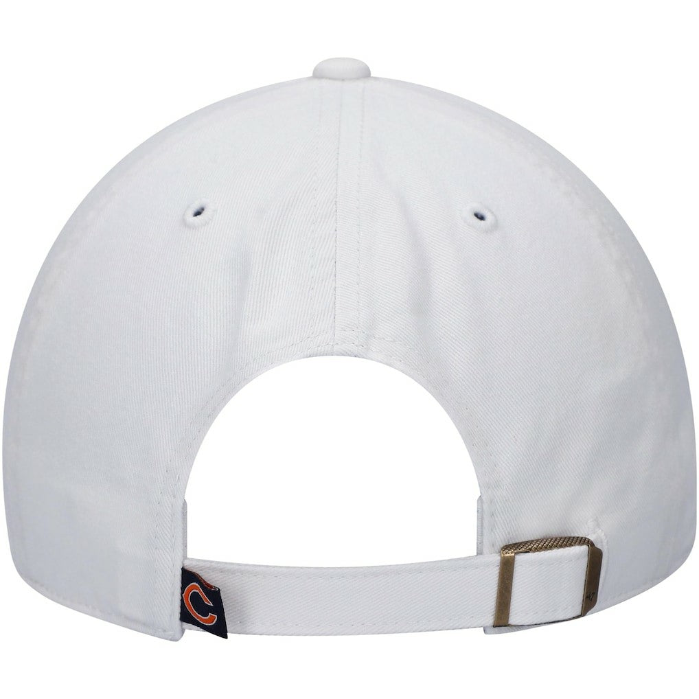 Chicago Bears '47 Team Clean Up Adjustable Hat White - 47 brand