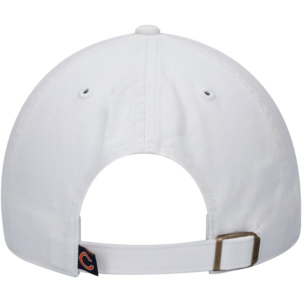 Chicago Bears '47 Team Clean Up Adjustable Hat White - 47 brand