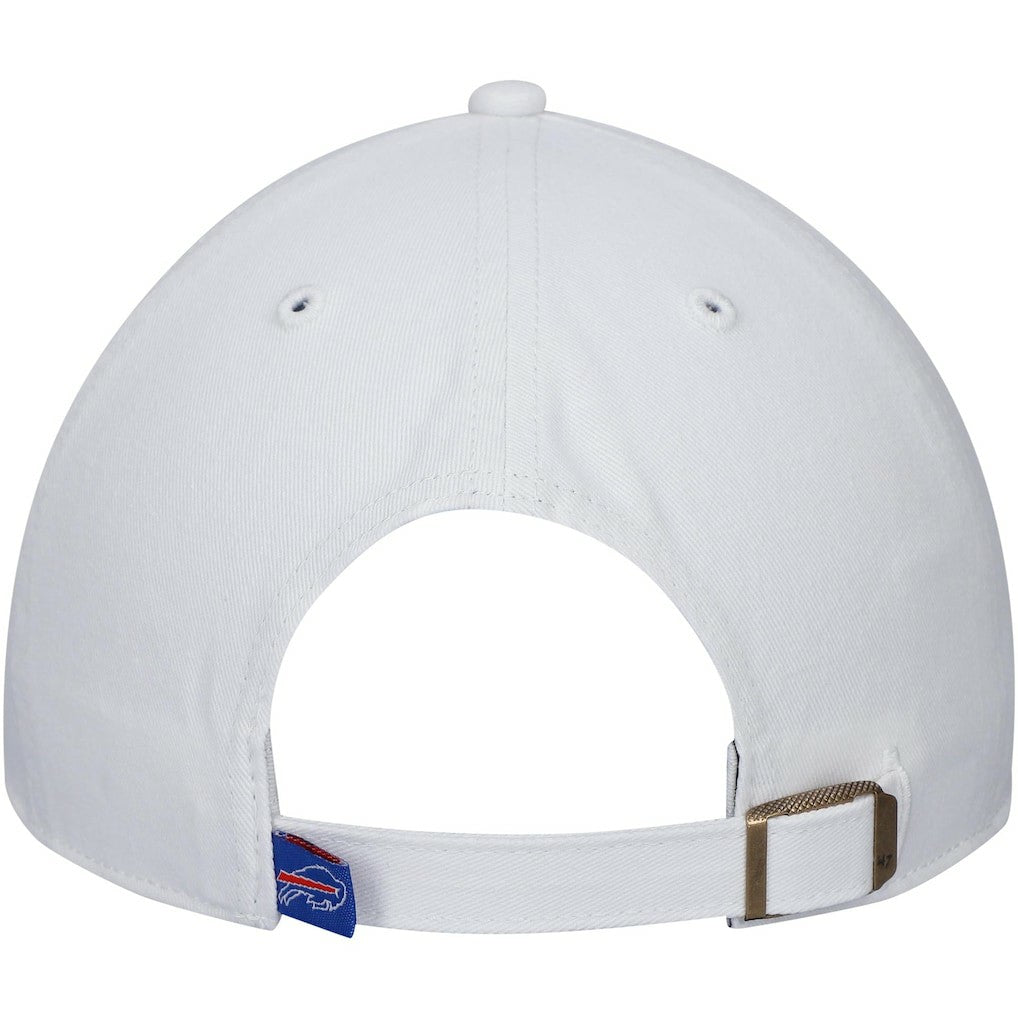 Buffalo Bills '47 Logo Clean Up Adjustable Hat White - 47 brand