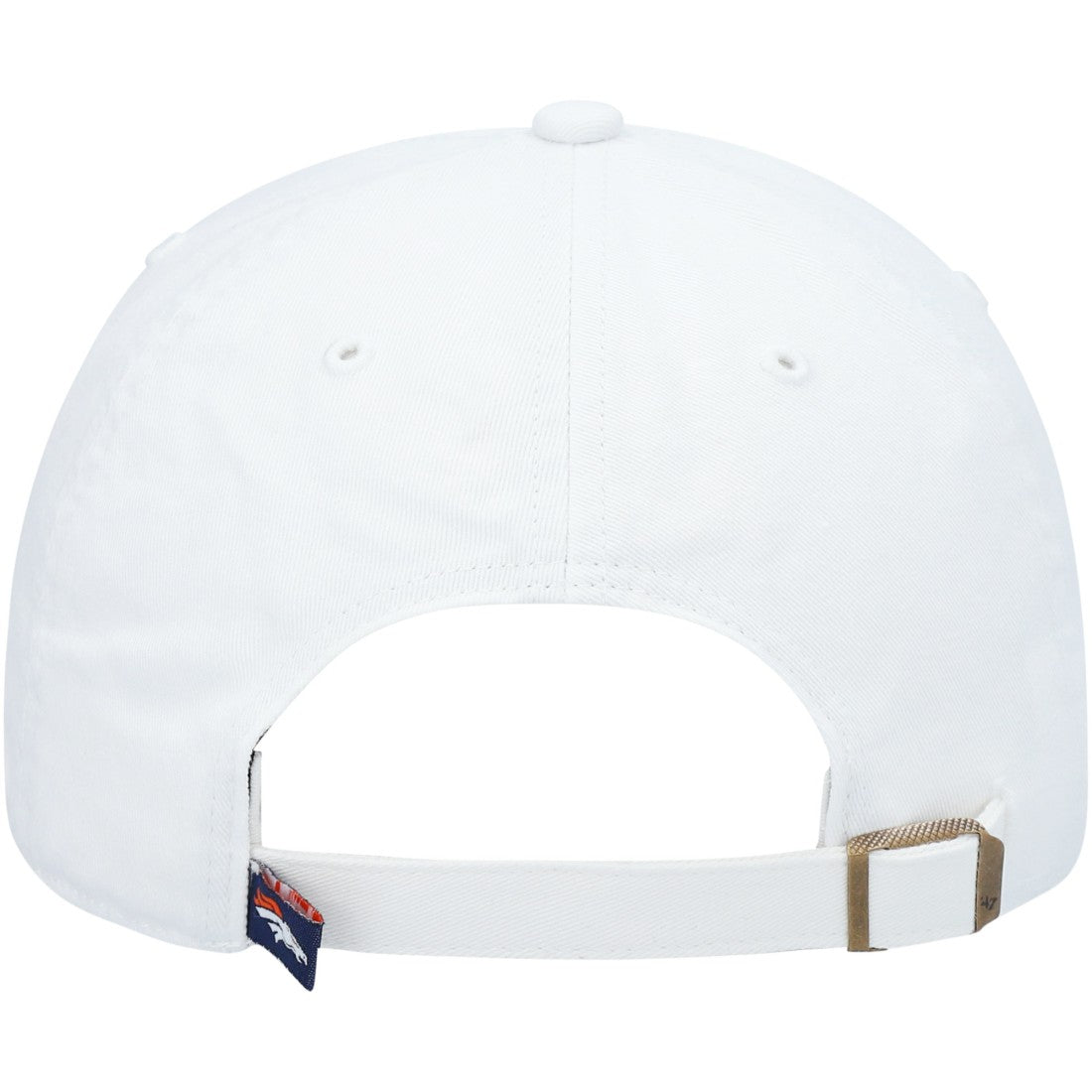 Denver Broncos '47 Clean Up Adjustable Hat White - 47 brand