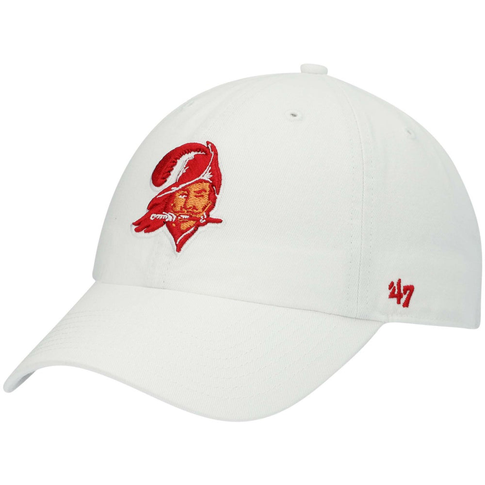 Tampa Bay Buccaneers '47 Clean Up Adjustable Hat White - 47 brand