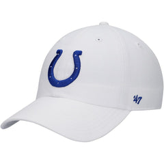 Indianapolis Colts '47 Clean Up Adjustable Hat White - 47 brand
