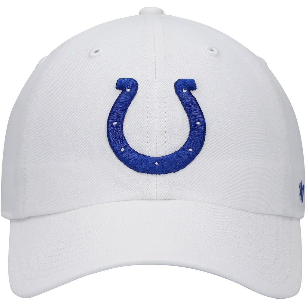 Indianapolis Colts '47 Clean Up Adjustable Hat White - 47 brand