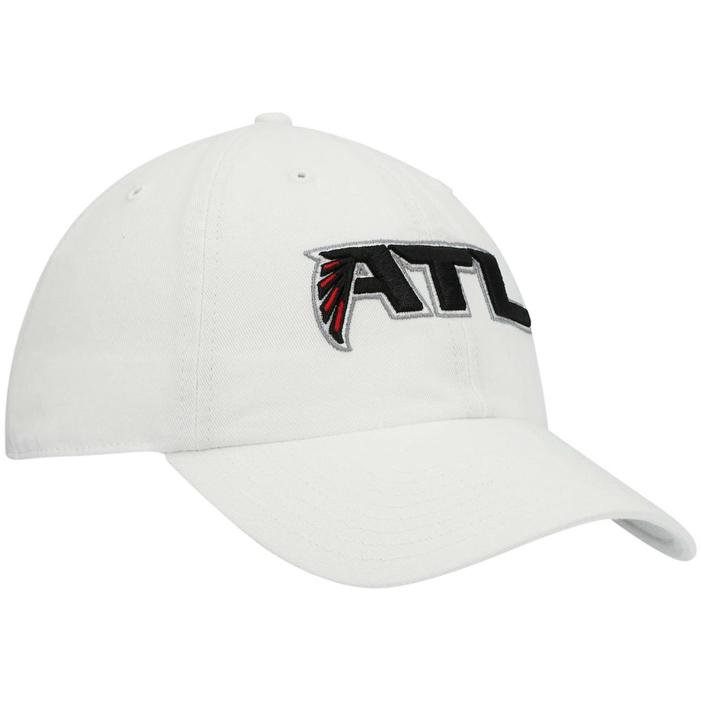 Atlanta Falcons '47 Clean Up Adjustable Hat White - 47 brand