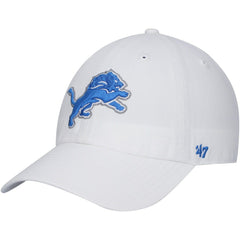Detroit Lions '47 Clean Up Adjustable Hat White - 47 brand