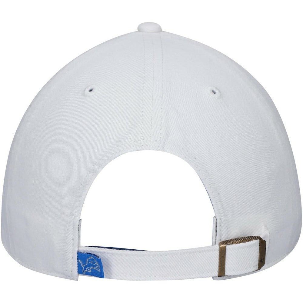 Detroit Lions '47 Clean Up Adjustable Hat White - 47 brand