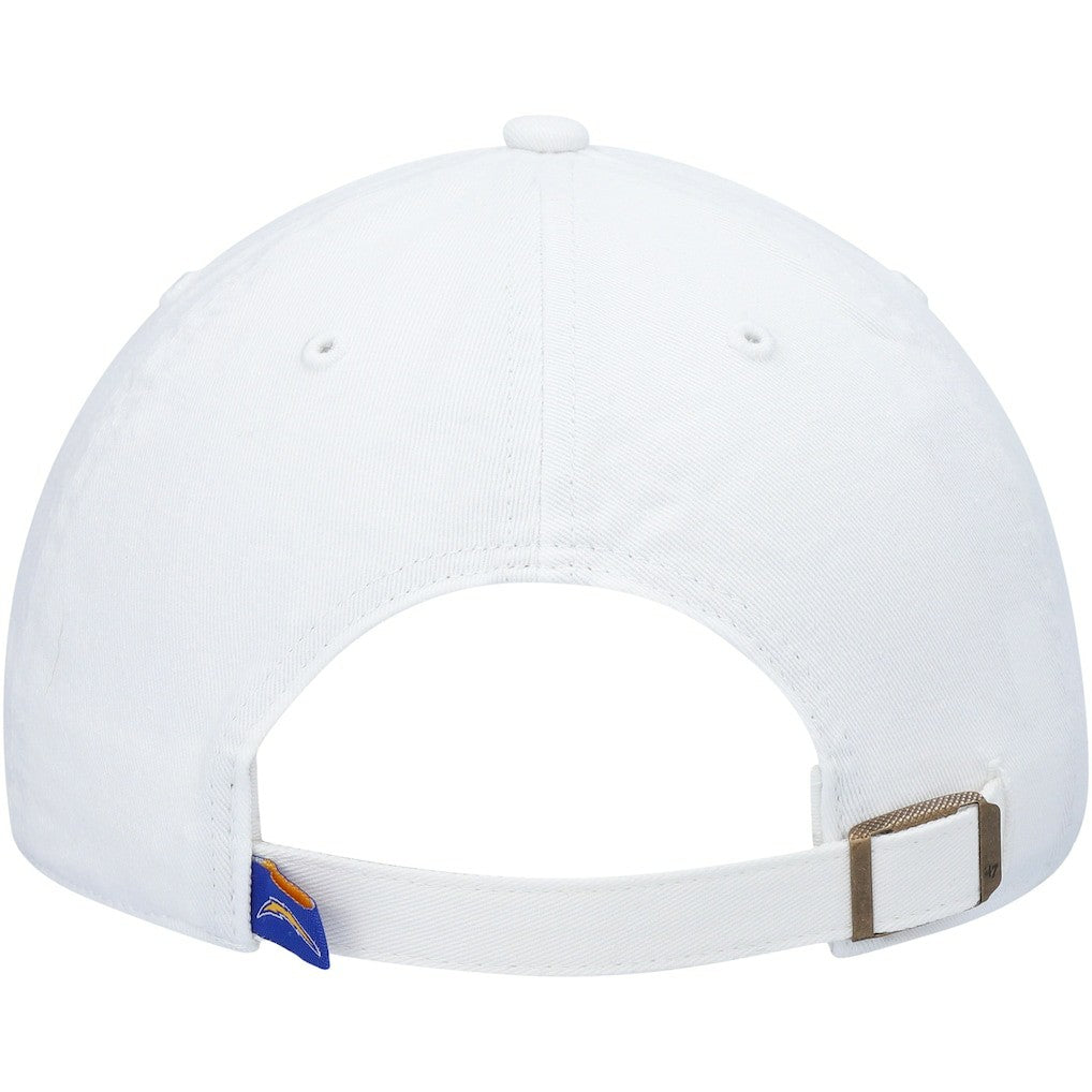 Los Angeles Chargers '47 Clean Up Adjustable Hat White - 47 brand