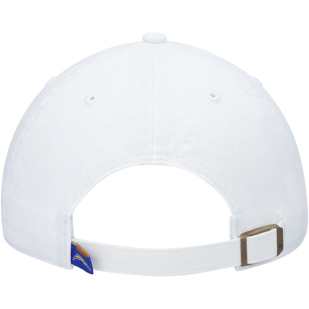 Los Angeles Chargers '47 Clean Up Adjustable Hat White - 47 brand