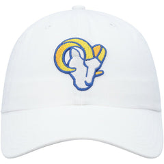 Los Angeles Rams '47 Logo Clean Up Adjustable Hat White - 47 brand