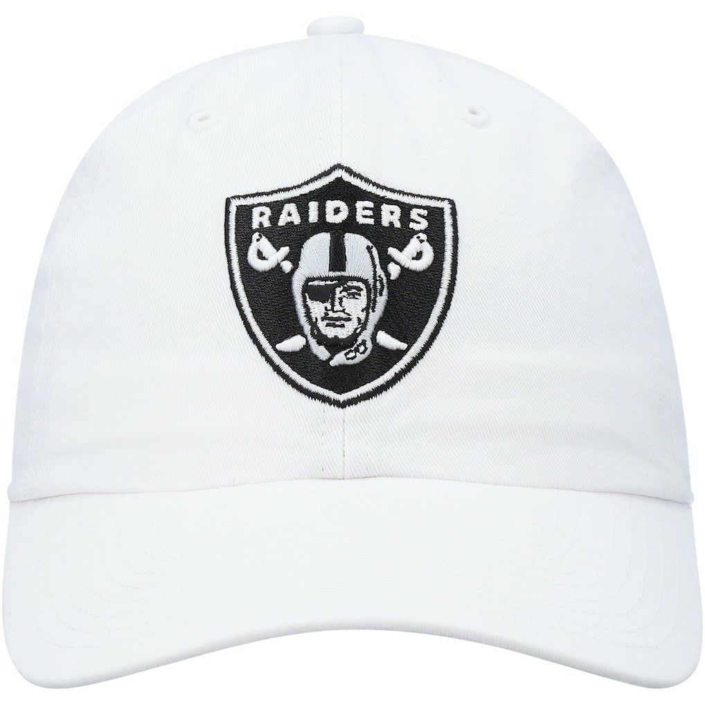 Las Vegas Raiders '47 Clean Up Adjustable Hat White - 47 brand