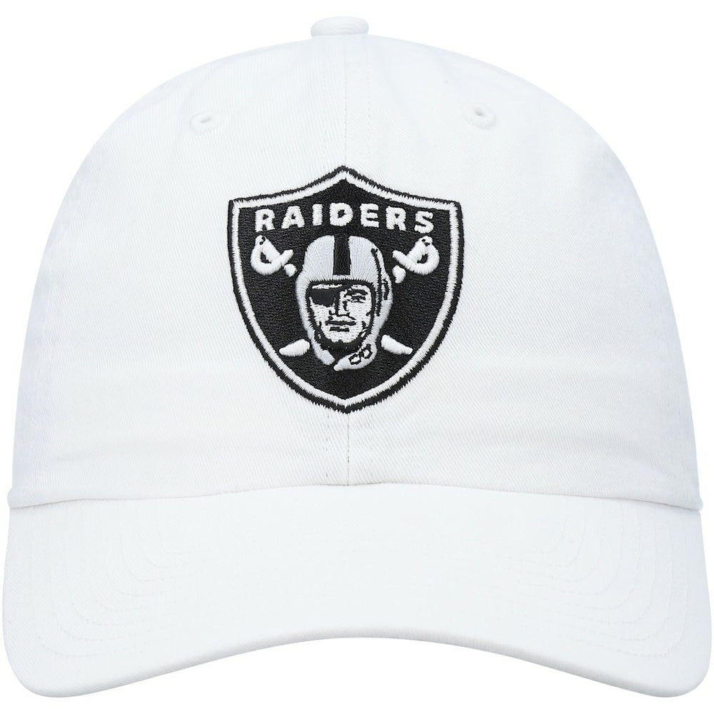 Las Vegas Raiders '47 Clean Up Adjustable Hat White - 47 brand