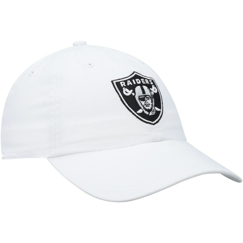 Las Vegas Raiders '47 Clean Up Adjustable Hat White - 47 brand