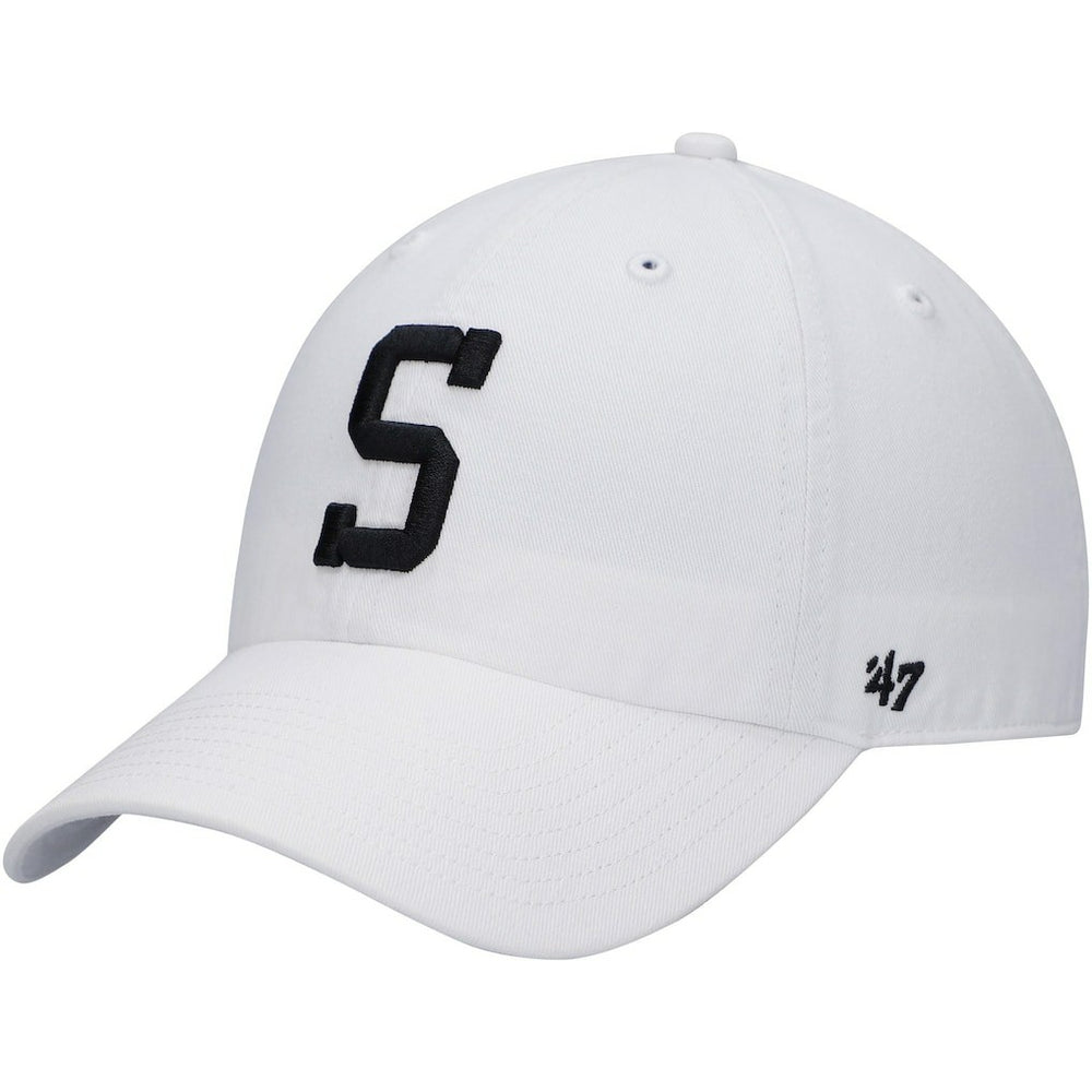Pittsburgh Steelers '47 Clean Up Adjustable Hat White - 47 brand
