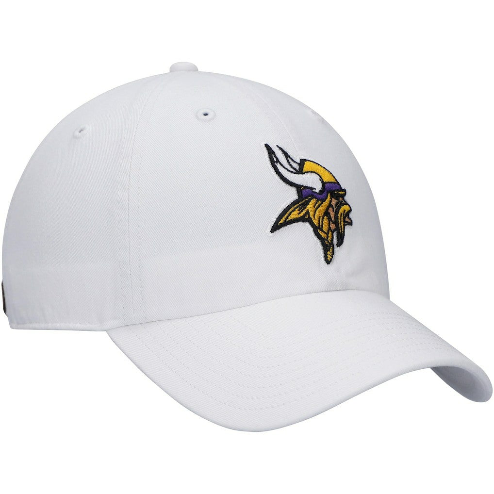 Minnesota Vikings '47 Logo Clean Up Adjustable Hat White - 47 brand