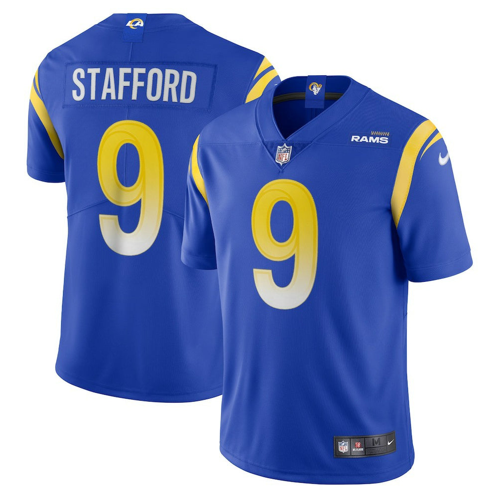 Matthew Stafford Los Angeles Rams Vapor Limited Jersey Royal - Nike