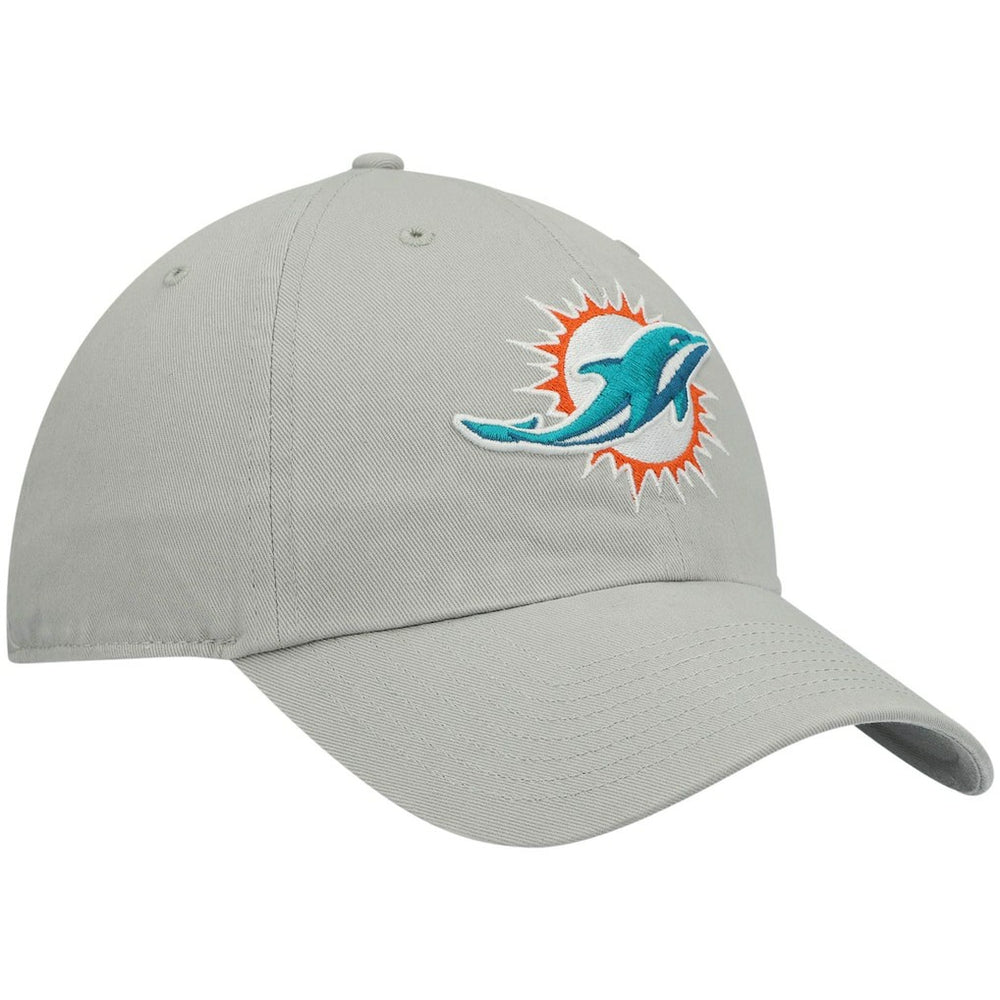 Miami Dolphins '47 Clean Up Adjustable Hat Gray - 47 brand
