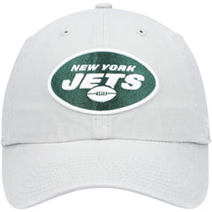New York Jets '47 Clean Up Adjustable Hat Gray - 47 brand