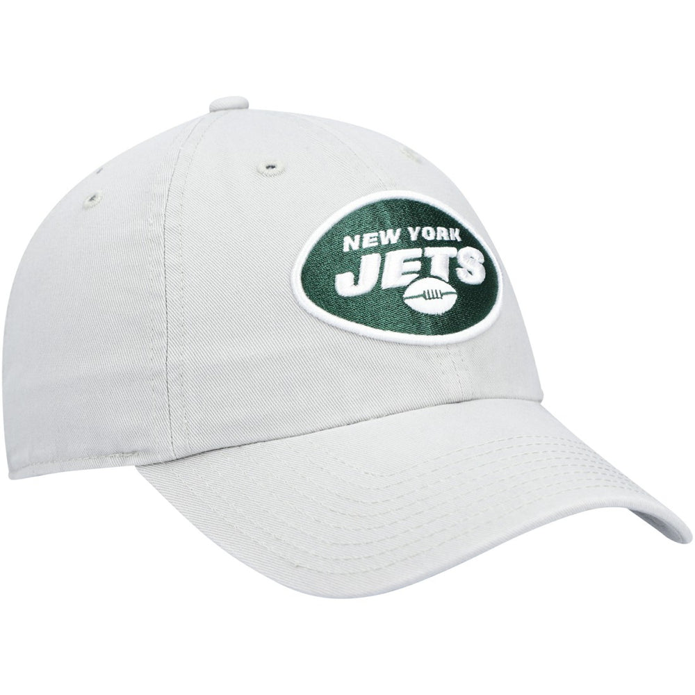 New York Jets '47 Clean Up Adjustable Hat Gray - 47 brand