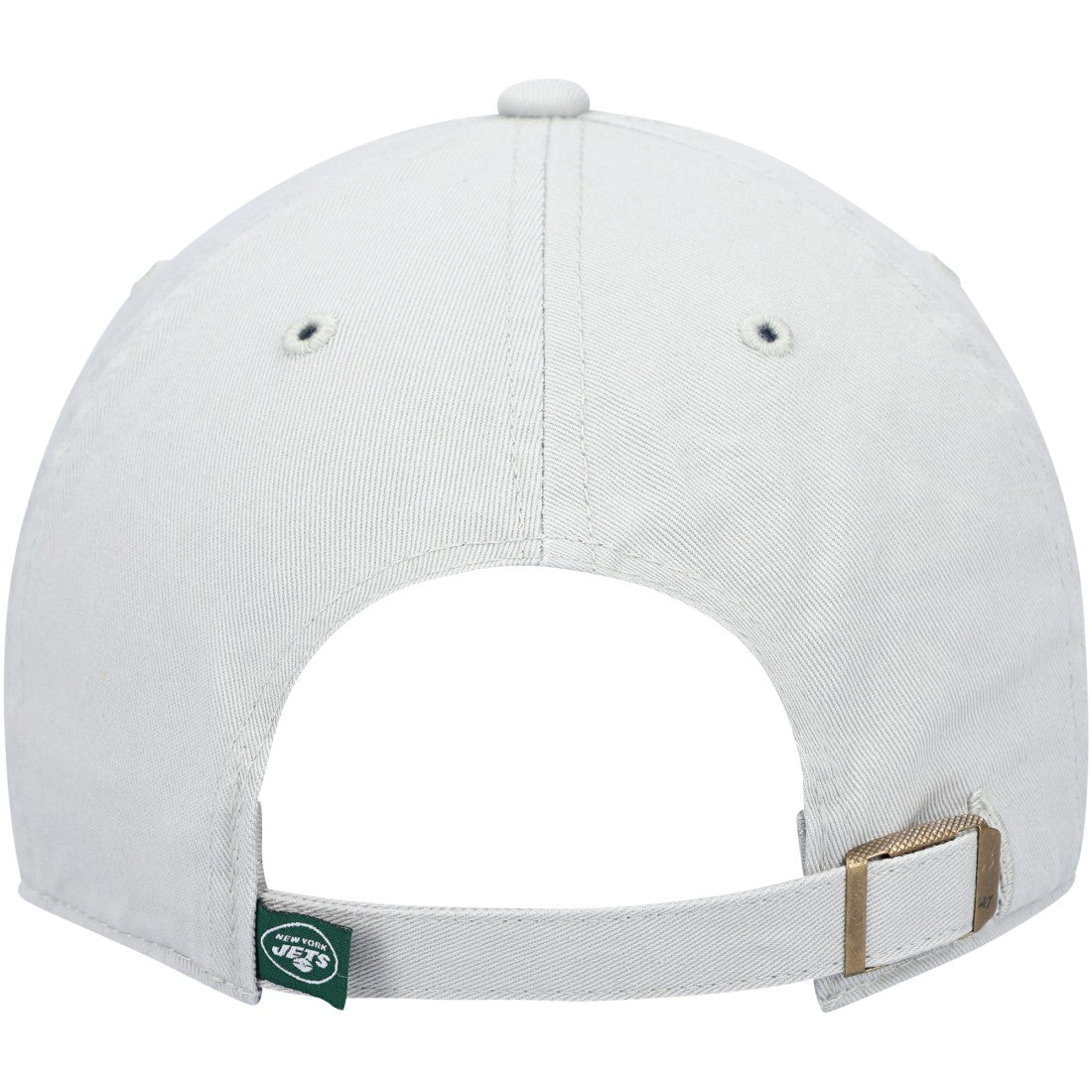 New York Jets '47 Clean Up Adjustable Hat Gray - 47 brand