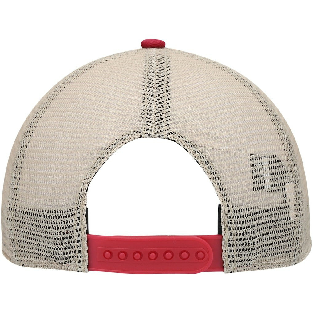 Arizona Cardinals '47 Trawler Trucker Clean Up Snapback Hat Cardinal/Natural - 47 brand