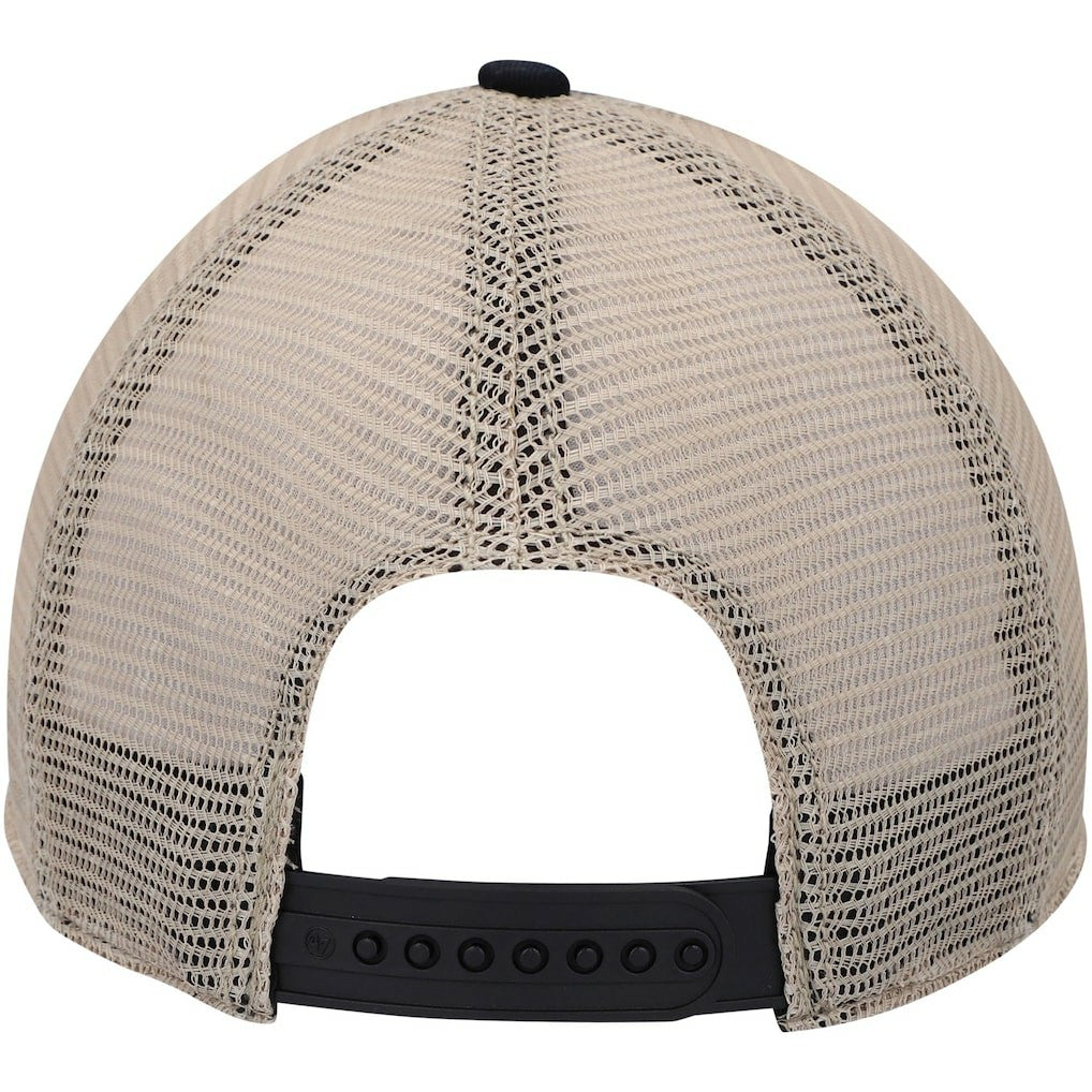 Cincinnati Bengals '47 Trawler Trucker Clean Up Snapback Hat Black/Natural - 47 brand