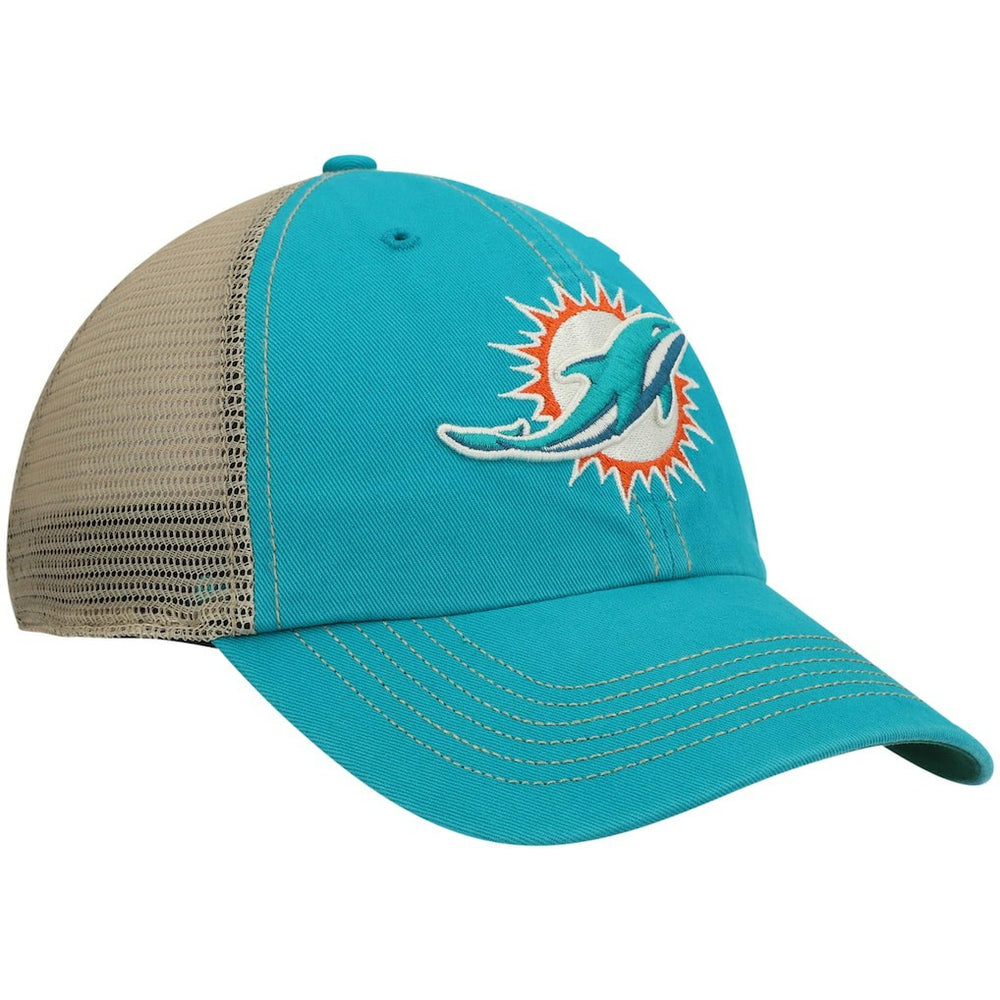 Miami Dolphins '47 Trawler Trucker Clean Up Snapback Hat Aqua/Natural - 47 brand