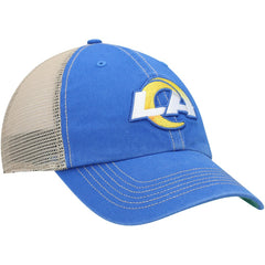 Los Angeles Rams '47 LA Trawler Trucker Clean Up Snapback Hat Royal/Natural - 47 brand