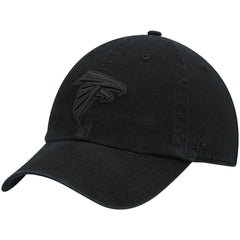 Atlanta Falcons '47 Team Tonal Clean Up Adjustable Hat Black - 47 brand