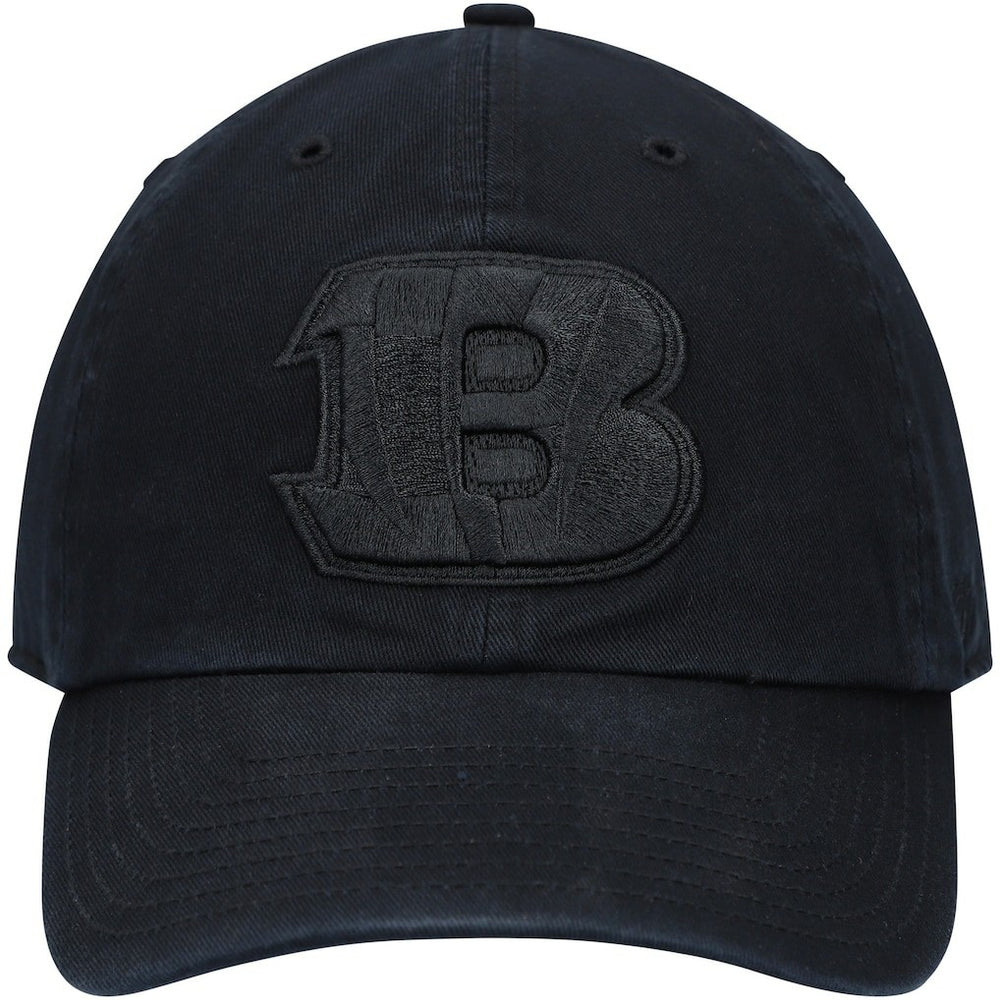 Cincinnati Bengals '47 Team Tonal Clean Up Adjustable Hat Black - 47 brand