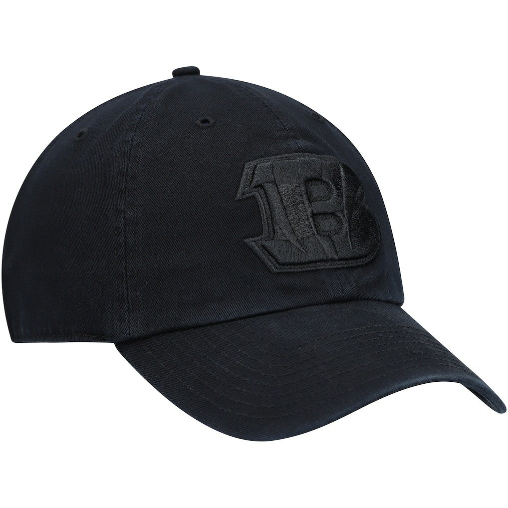 Cincinnati Bengals '47 Team Tonal Clean Up Adjustable Hat Black - 47 brand