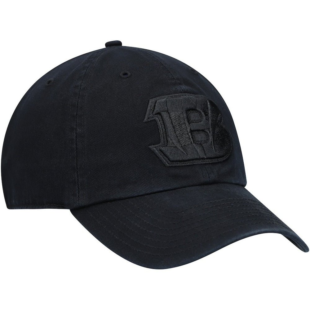 Cincinnati Bengals '47 Team Tonal Clean Up Adjustable Hat Black - 47 brand