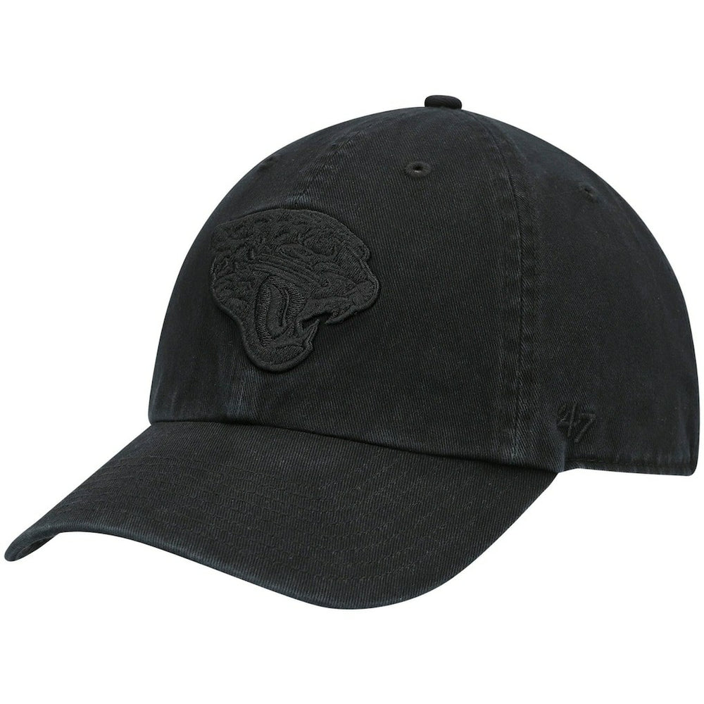 Jacksonville Jaguars '47 Team Tonal Clean Up Adjustable Hat Black - 47 brand