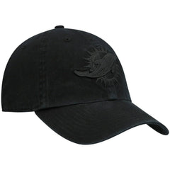 Miami Dolphins '47 Team Tonal Clean Up Adjustable Hat Black - 47 brand