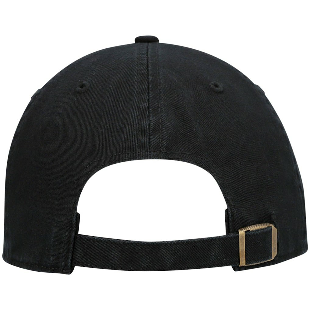 New Orleans Saints '47 Team Tonal Clean Up Adjustable Hat Black - 47 brand
