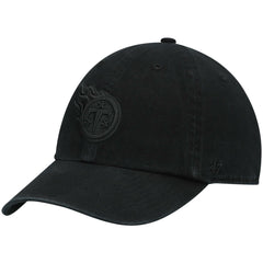 Tennessee Titans '47 Team Tonal Clean Up Adjustable Hat Black - 47 brand