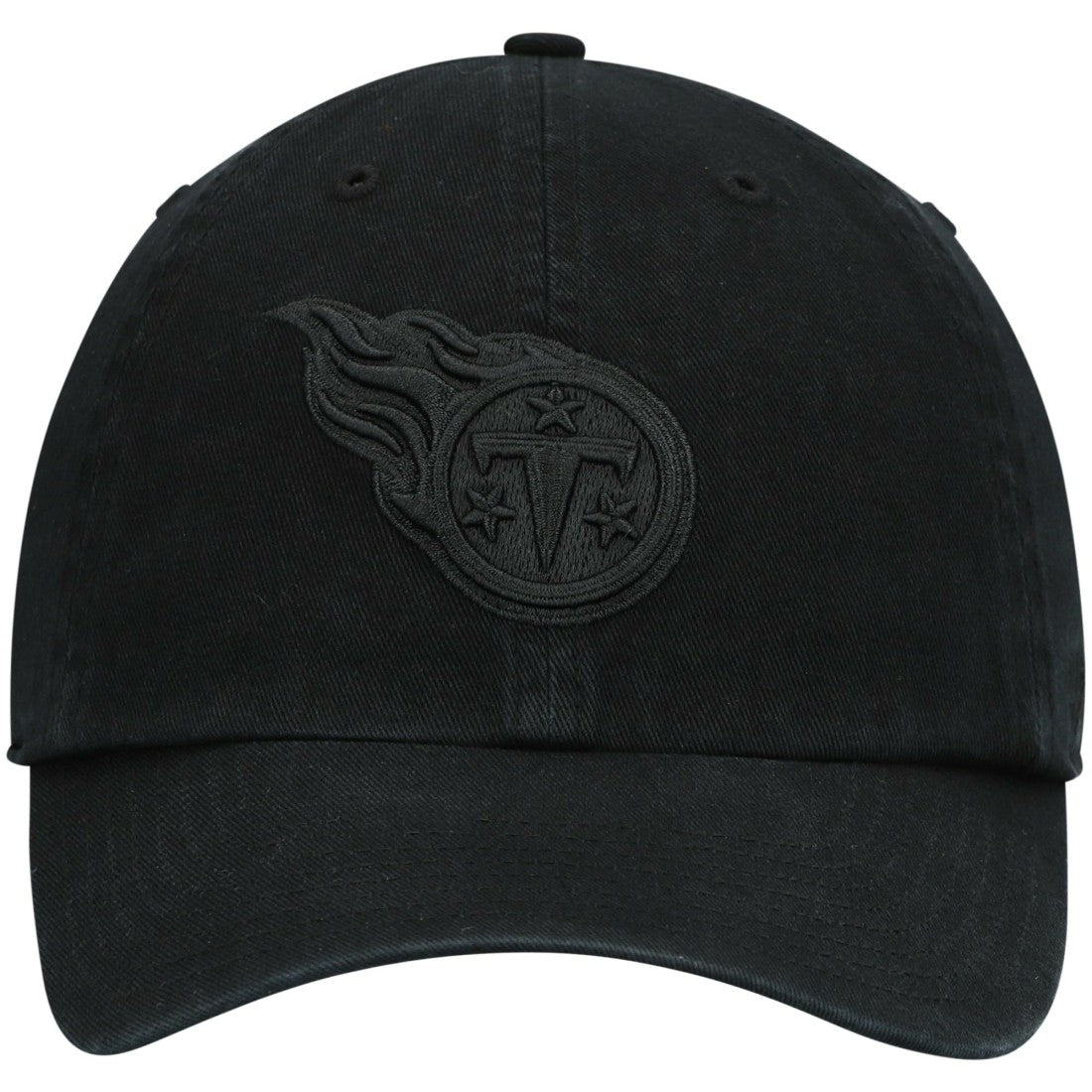 Tennessee Titans '47 Team Tonal Clean Up Adjustable Hat Black - 47 brand