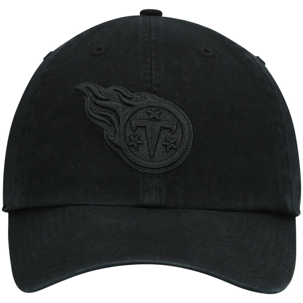 Tennessee Titans '47 Team Tonal Clean Up Adjustable Hat Black - 47 brand