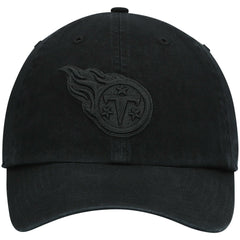 Tennessee Titans '47 Team Tonal Clean Up Adjustable Hat Black - 47 brand